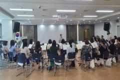장안구 여성합창단 격려 말씀 및 간식 전달2번 사진